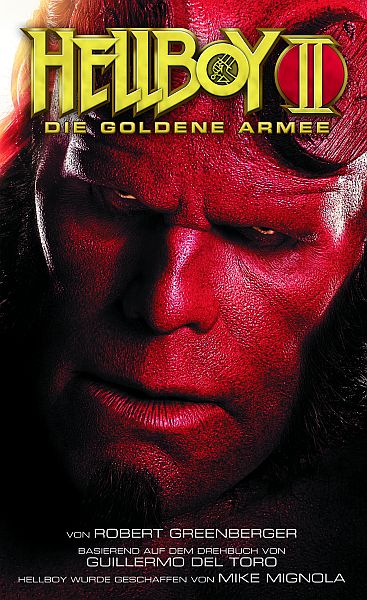 Hellboy 2: Die Goldene Armee (Roman) - Das Cover