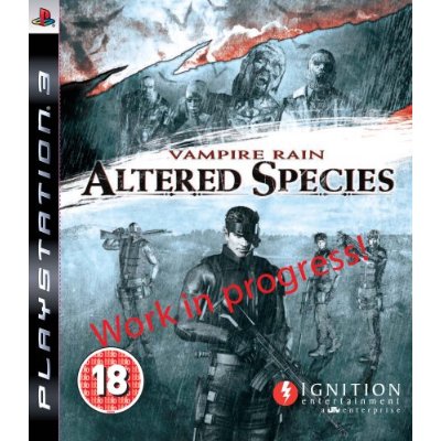 Vampire Rain: Altered Species [PS3] - Der Packshot