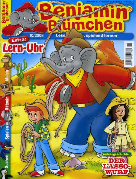 Benjamin Blümchen 10/2008 - Das Cover