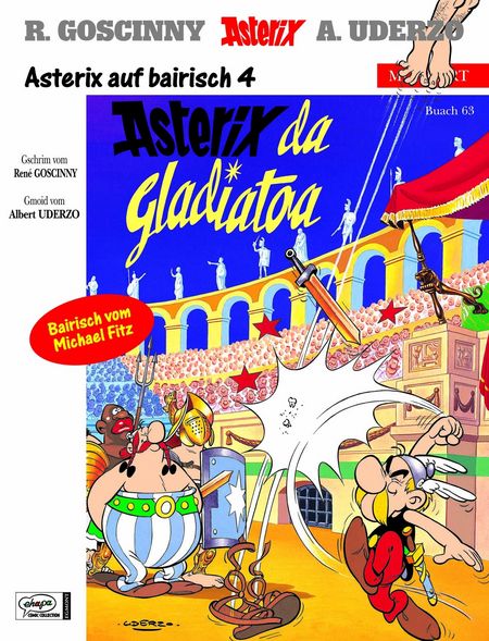 Asterix-Mundart 63: Bayrisch 4 - Das Cover
