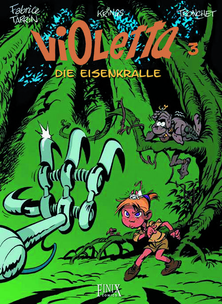 Violetta 3: Die Eisenkralle - Das Cover