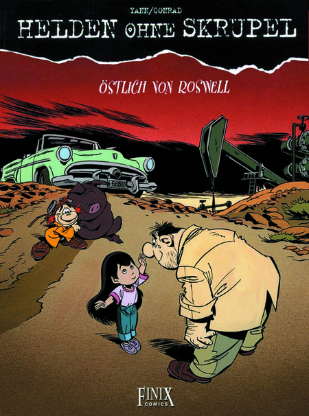 Helden ohne Skrupel 9: Östlich von Roswell - Das Cover