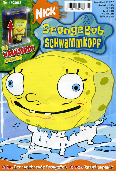 SpongeBob Schwammkopf 11/2008 - Das Cover