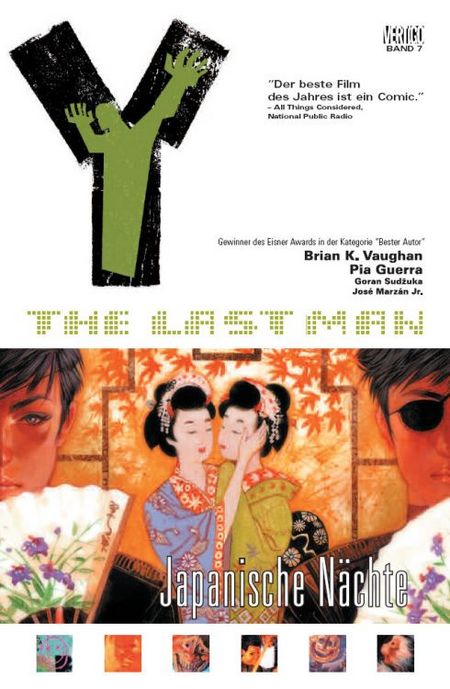 Y - The Last Man 8: Japanische Nächte - Das Cover