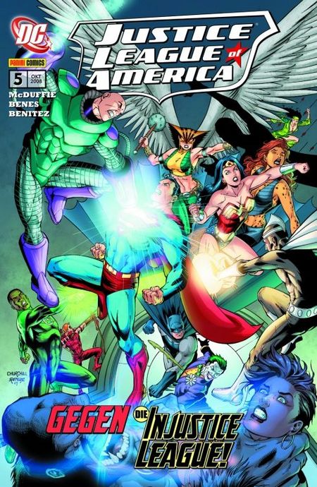 Justice League of America 5: Unrecht für Alle - Das Cover