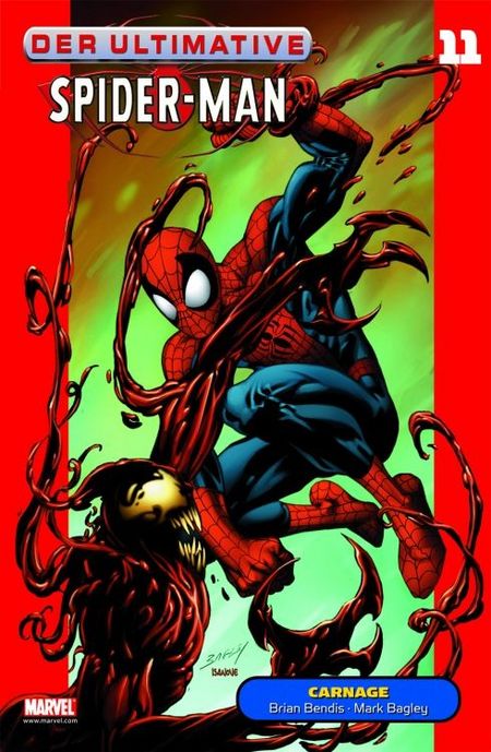 Der ultimative Spider-Man Paperback 11: Carnage - Das Cover