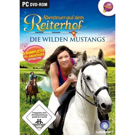 Abenteuer auf dem Reiterhof - Wilden Mustangs [PC] - Der Packshot