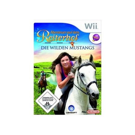 Abenteuer auf dem Reiterhof - Wilden Mustangs [Wii] - Der Packshot