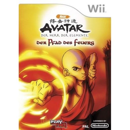 Avatar - Der Herr der Elemente: Pfad des Feuers [Wii] - Der Packshot