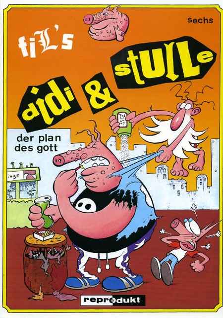Didi & Stulle 6 - Der Plan des Gott - Das Cover