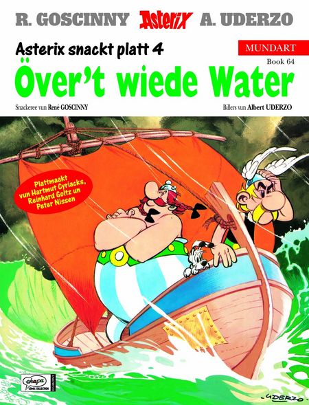 Asterix Mundart 64 Plattdeutsch IV - Das Cover