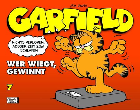 Garfield 7: Wer wiegt, gewinnt - Das Cover