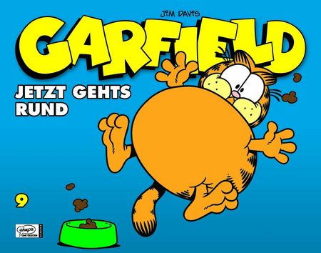 Garfield 9: Jetzt gehts rund - Das Cover