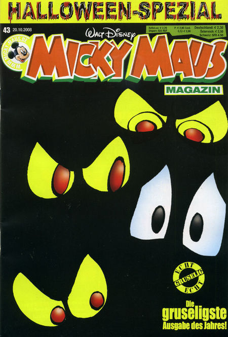 Micky Maus 43/2008 - Das Cover