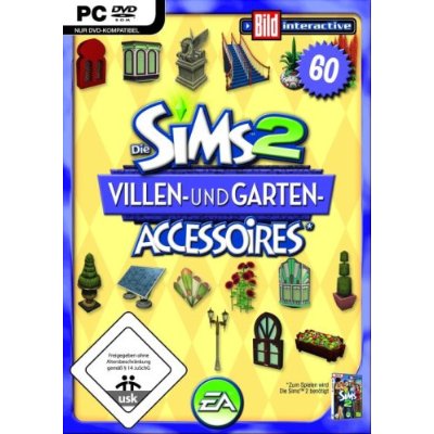 Die Sims 2 - Villen- und Garten-Accessoires [PC] - Der Packshot
