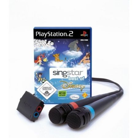 SingStar Best of Disney inkl Mikrofone [PS2] - Der Packshot