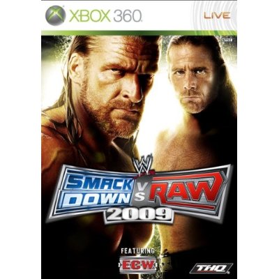 WWE Smackdown vs Raw 2009 [Xbox 360] - Der Packshot