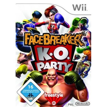 Facebreaker K.O. Party [Wii] - Der Packshot