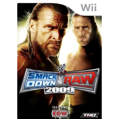 WWE Smackdown vs Raw 2009 [Wii] - Der Packshot