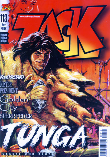 Zack 113 - Das Cover