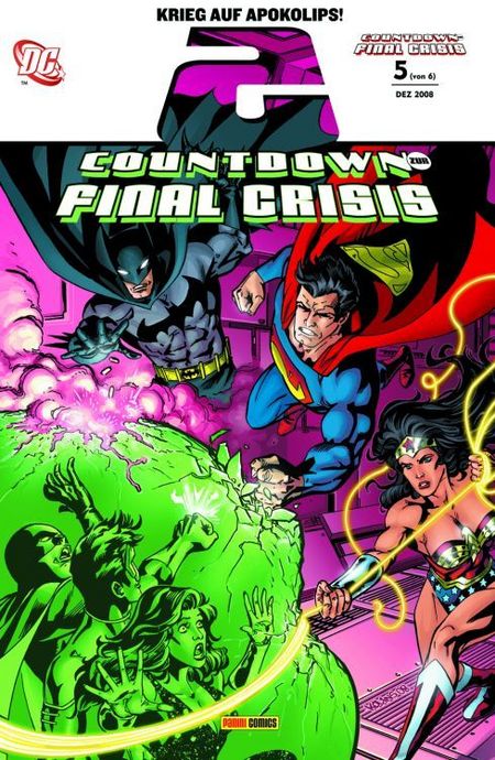 Countdown zur Final Crisis 5 (von 6) - Das Cover