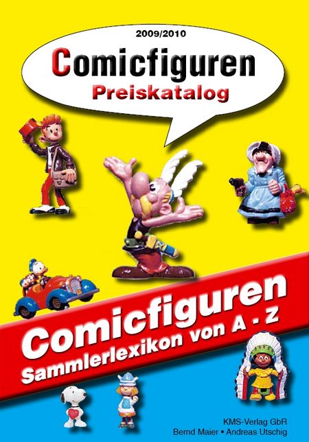 Comicfiguren Preiskatalog 2009/2010 - Das Cover