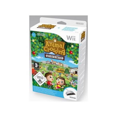 Animal Crossing - Let's go to the City + Wii Speak [Wii] - Der Packshot