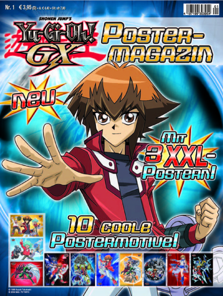 Yu-Gi-Oh! GX Postermagazin - Das Cover
