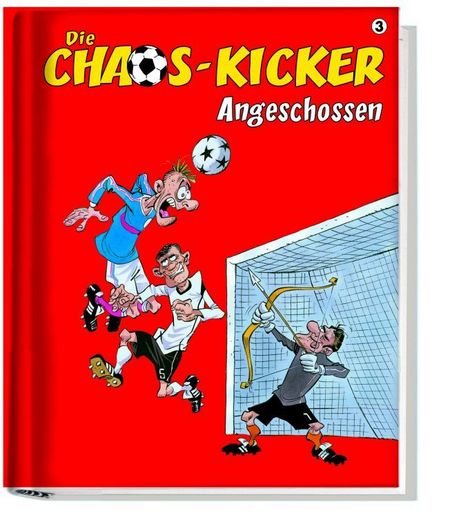 Die Chaos-Kicker 3: Angeschossen - Das Cover