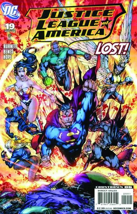 Justice League of America 6: Zuflucht - Das Cover