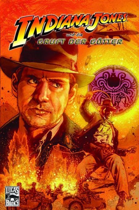 Indiana Jones und die Gruft der Götter - Das Cover
