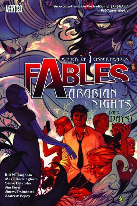 Fables 8: Arabische Nächte (und Tage) - Das Cover