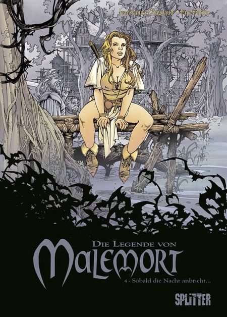 Die Legende von Malemort 4: Sobald die Nacht anbricht - Das Cover