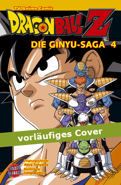 Dragon Ball Z - Die Ginyu-Saga 4 - Das Cover