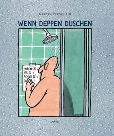 Wenn Deppen duschen - Das Cover