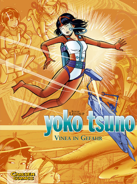 Yoko Tsuno 4: Vinea in Gefahr - Das Cover