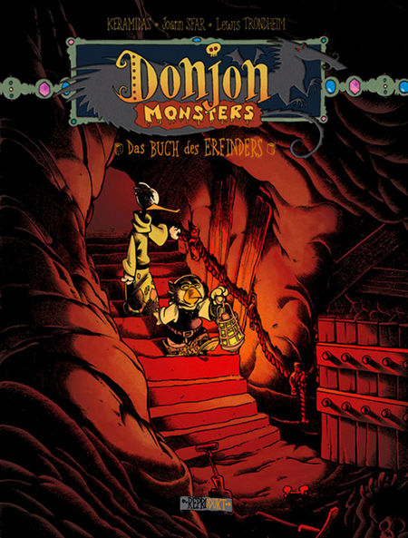 Donjon Monster 9: Das Buch des Erfinders - Das Cover