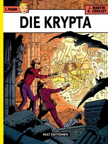 L. Frank 9: Die Krypta - Das Cover