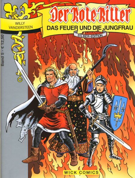 Der Rote Ritter Silber Edition 5  - Das Cover