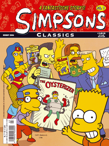 Simpsons Classics 7 - Das Cover