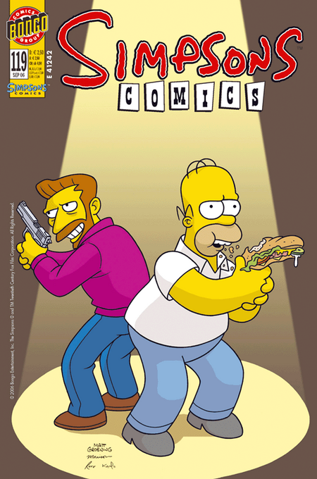 Simpsons Comics 119 - Das Cover