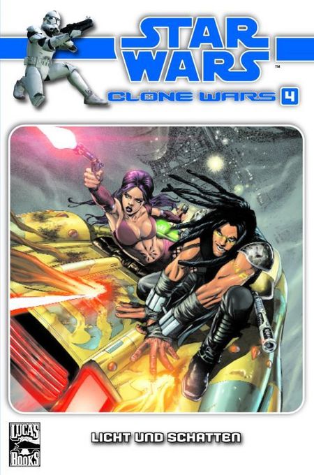 Star Wars: Clone Wars 4: Licht und Schatten - Das Cover