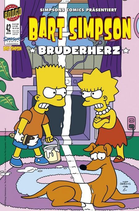 Bart Simpson Comic 42 - Das Cover