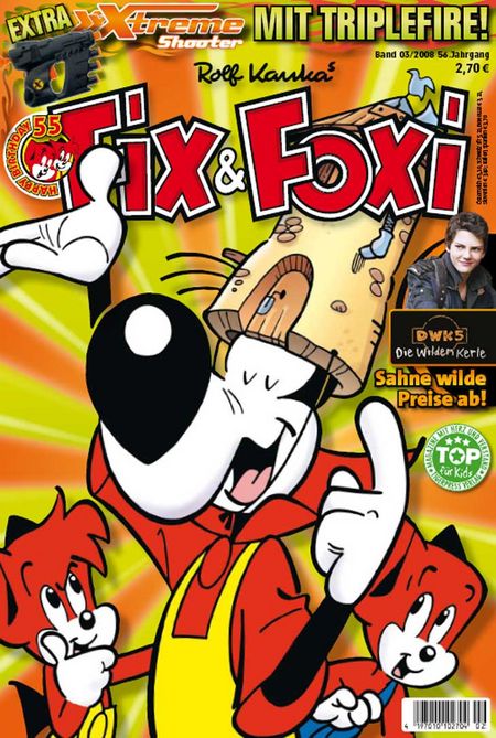 Fix & Foxi Magazin - Band 3/2008 - 56. Jahrgang - Das Cover