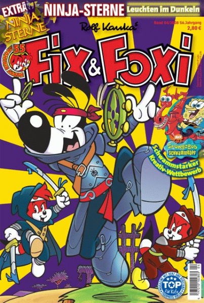 Fix & Foxi Magazin - Band 4/2008 - 56. Jahrgang - Das Cover