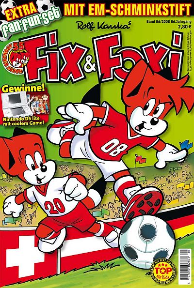 Fix & Foxi Magazin - Band 6/2008 - 56. Jahrgang - Das Cover