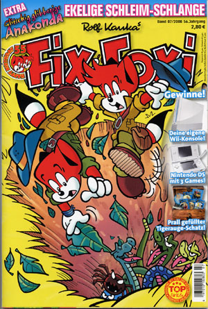 Fix & Foxi Magazin - Band 7/2008 - 56. Jahrgang - Das Cover