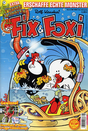 Fix & Foxi Magazin - Band 8/2008 - 56. Jahrgang - Das Cover