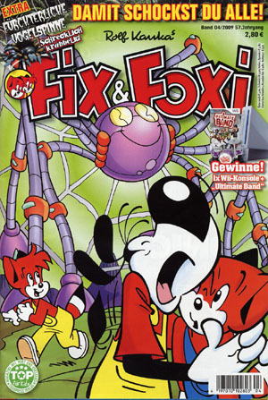 Fix & Foxi Magazin - Band 4/2009 - 57. Jahrgang - Das Cover