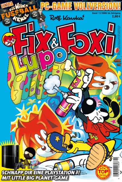 Fix & Foxi Magazin - Band 12/2008 - 56. Jahrgang - Das Cover
